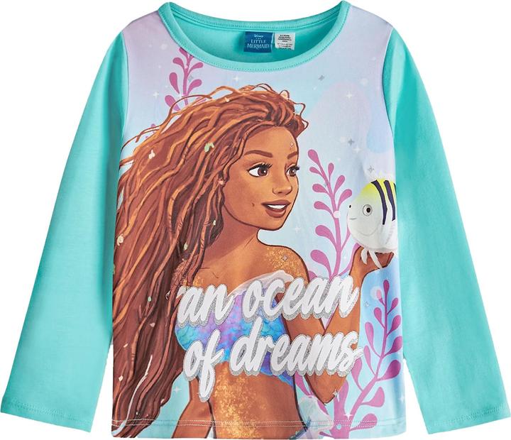 Produktbild The Little Mermaid Schlafanzug mit langer Hose Mädchen (104)