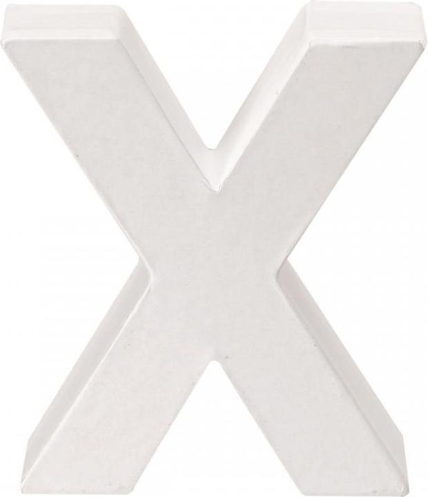 Image du produit Glorex Lettre en carton X 10x3,5cm