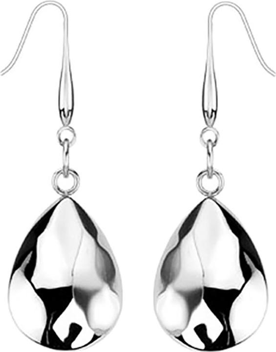 Produktbild Star Piercing Ohrring silber Stahldropfen (ohne Messing, Chirurgenstahl 316L)