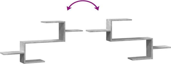 Actual product image vidaXL Wall shelf (104 x 15 x 49 cm)