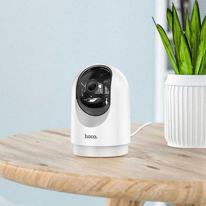 Actual product image Hoco D1, Wi-Fi, 2K, indoor, white (2304 x 1296 Pixels)