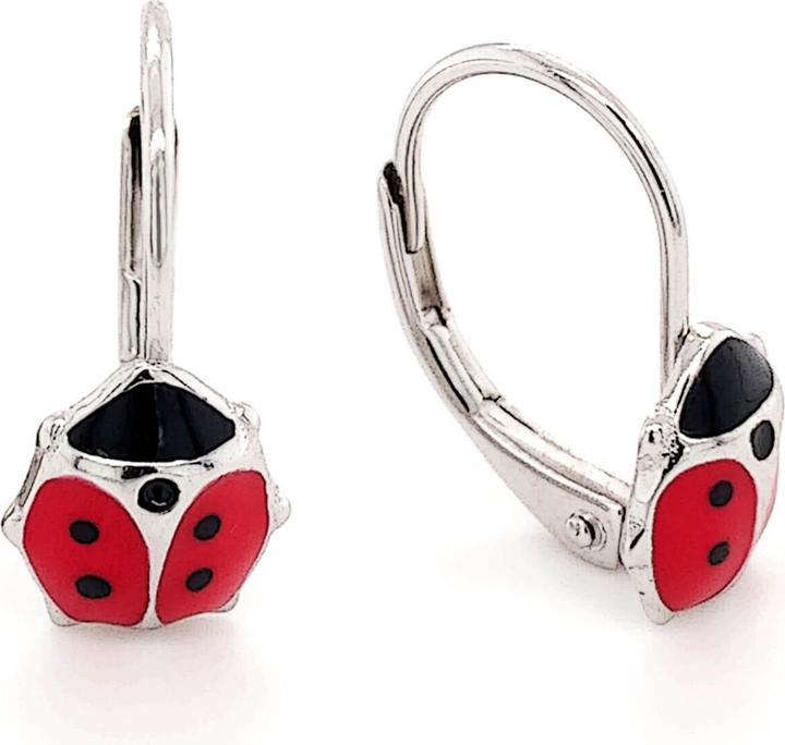 Produktbild Moiss Playful silver ladybug earrings E0002028 (L) (Silber)