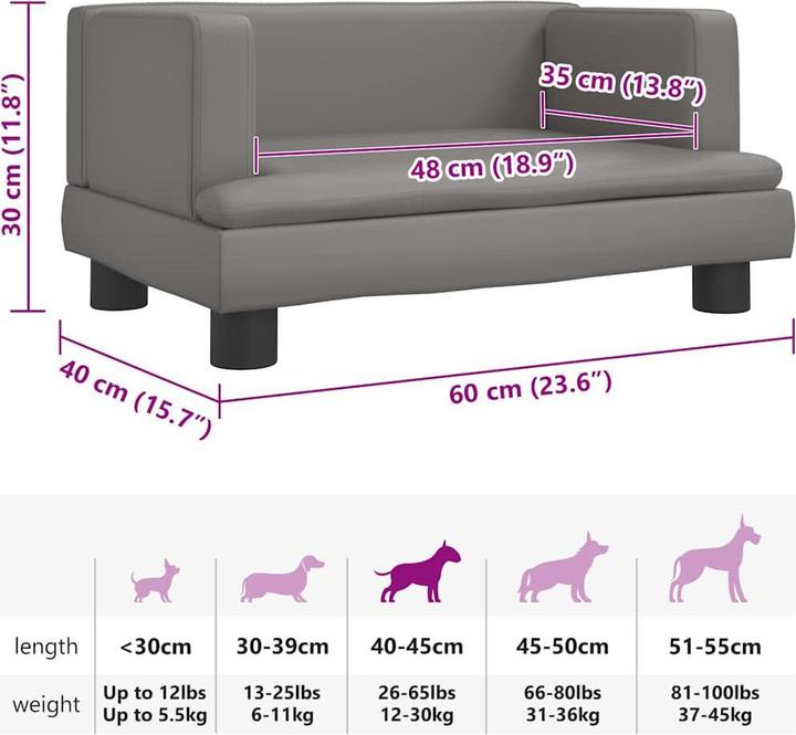 Image du produit vidaXL Hundebett (Chien)