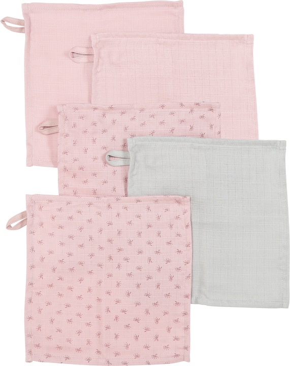 Rose, Mauve, Gris argenté