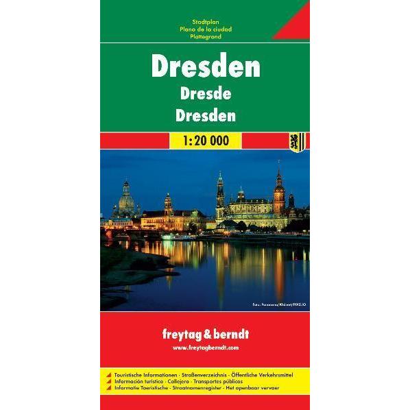 Freytag Berndt Stadtpl. Dresden, Landkarte