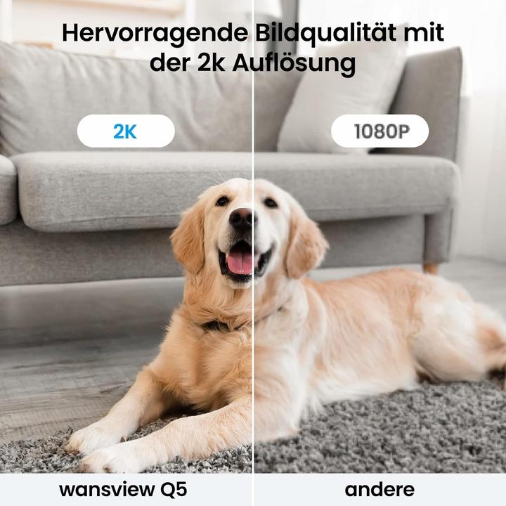 Immagine prodotto Wansview Telecamera IP per interni 1080P (nero)