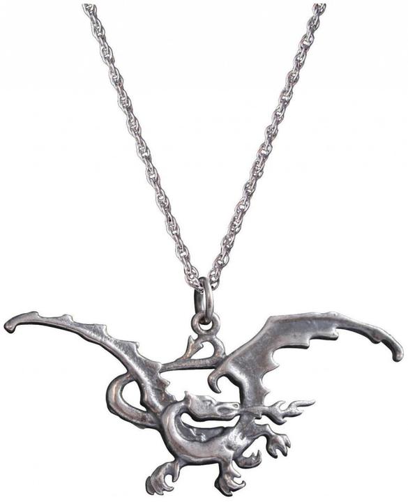 Immagine prodotto Noble Collection Il Signore degli Anelli - Ciondolo Smaug (Argento)