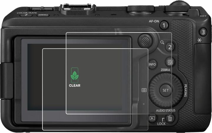 Produktbild ScreenLeaf Schutzfolie für Canon EOS R6 V nachhaltiger Displayschutz Display Schutz Folie Klar Transparent