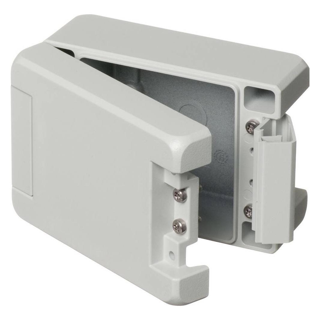 Bopla Bocube ALU behuizing, 121x86x60mm (Huisvesting), Elektronica benodigdheden + Behuizing, Grijs