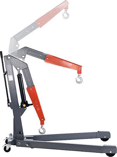 Produktbild eurokraft basic Werkstattkran GREY