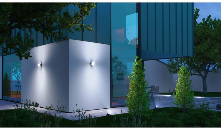 Actual product image Steinel LED Sensor Light Cubo L 835 (616 lm, IP44)