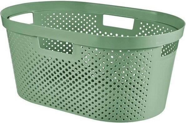 Curver Panier de repassage RCYCLED vert (40 l)