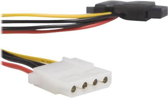 Image du produit StarTech Adaptateur Secteur Sata Vers Lp4 (15 cm, SATA)