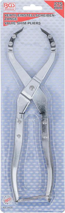 Actual product image BGS Valve Shims Pliers 275 mm