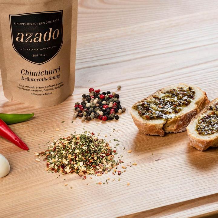 Actual product image Azado Solid chopping board with juice groove