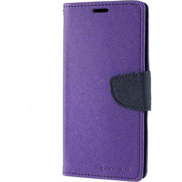Thumbnail - Goospery Fancy Diary Series (Samsung Galaxy Note 10), Smartphone Hülle, Blau, Violett
