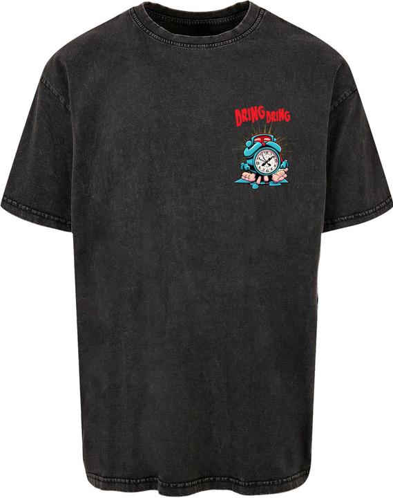 Produktbild Merchcode ALARM CLOCK Comic Acid Washed Oversized Tee - 113035 (XL)