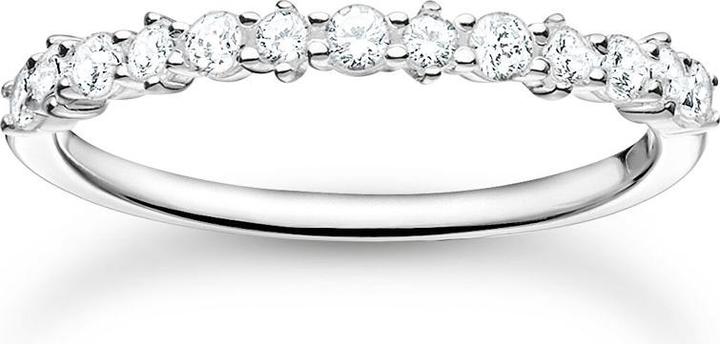Immagine prodotto Thomas Sabo Anello Pietre Bianche (60, 925 Argento)