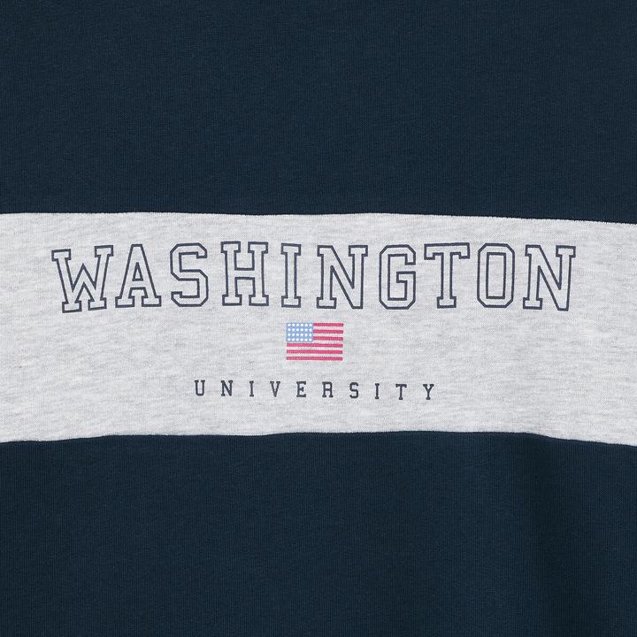 Actual product image La Redoute Collections Pyjamas made from sweatware with campus lettering (140)