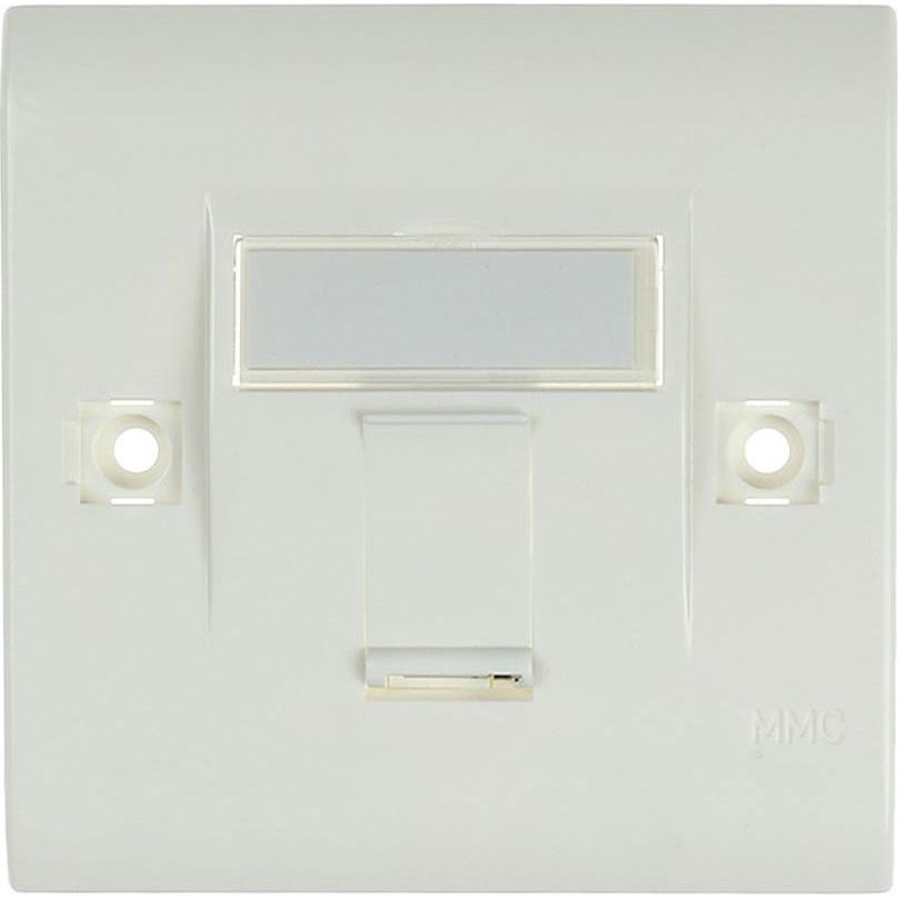 Multimedia Connect Faceplate single (BC861C)