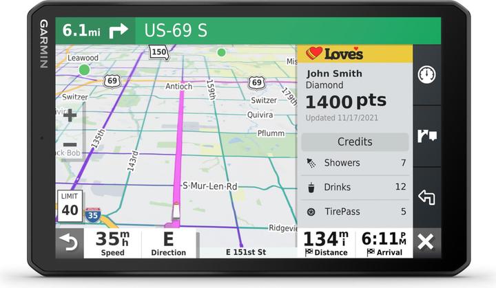 Image du produit Garmin Dezl LGV810 MT-D EU (8")