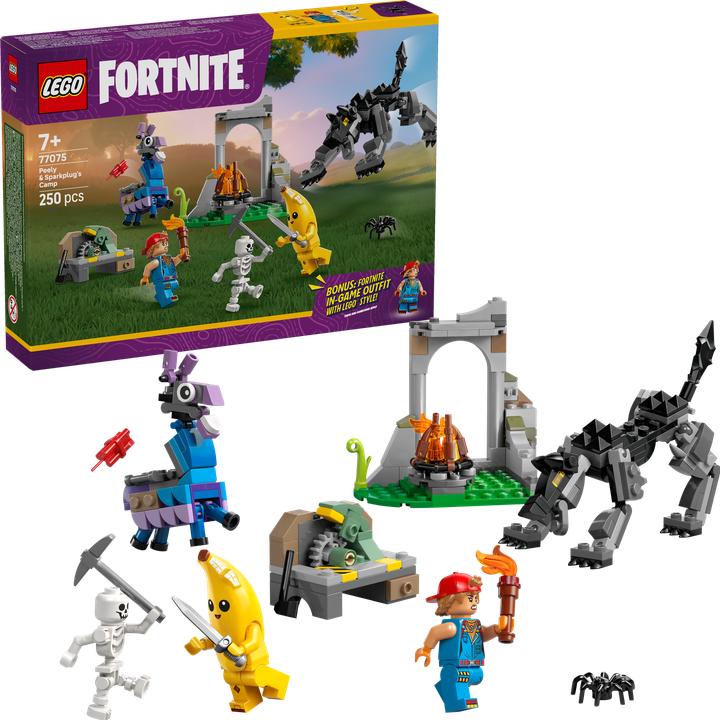 Produktbild LEGO Das Lager von Schali und der Zündkerzenkünstlerin (LEGO Fortnite)