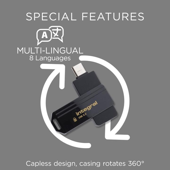 Productafbeelding INFD128GB360CSEC3.2 (128 GB, USB-C)