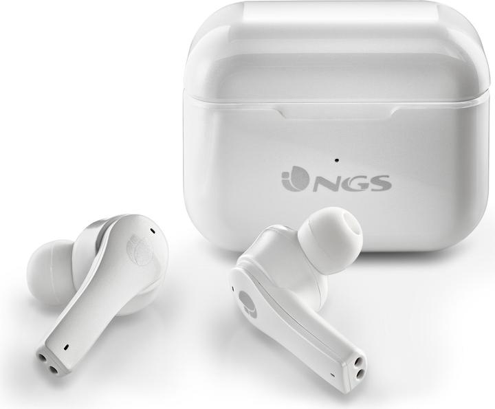 Produktbild NGS Artica bloom white (Keine Geräuschunterdrückung, 6 h, Kabellos)