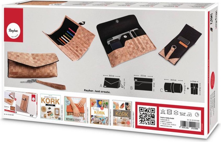 Actual product image Rayher BP Cork Sewing Set