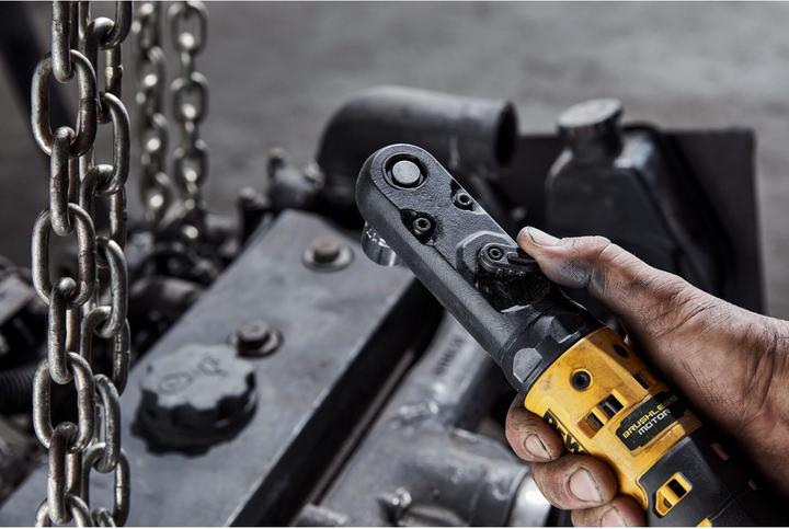 Actual product image DeWalt Cordless ratchet, 3/8-1/2T, 18 V / 1.7 Ah (Rechargeable battery operated)