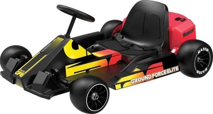Razor Ground Force Elite - Gokart elektryczny czarno-czerwony