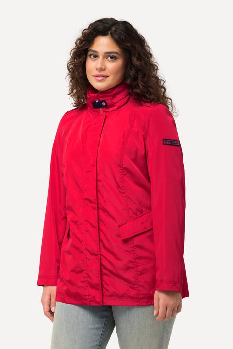 Image du produit Ulla Popken Veste technique HYPRAR, col montant, capuche, fermeture éclair à double sens (46, 48)