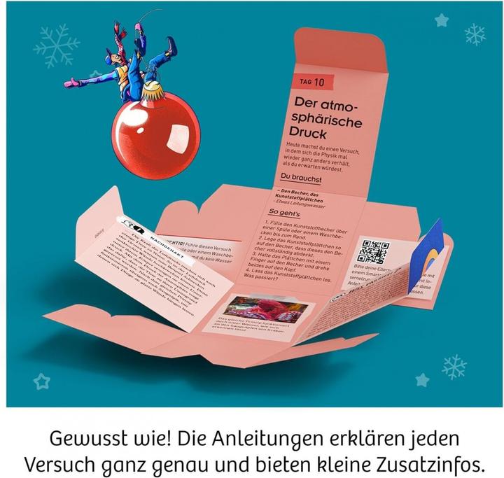 Produktbild Kosmos Die schönsten Experimente zur Weihnachtszeit