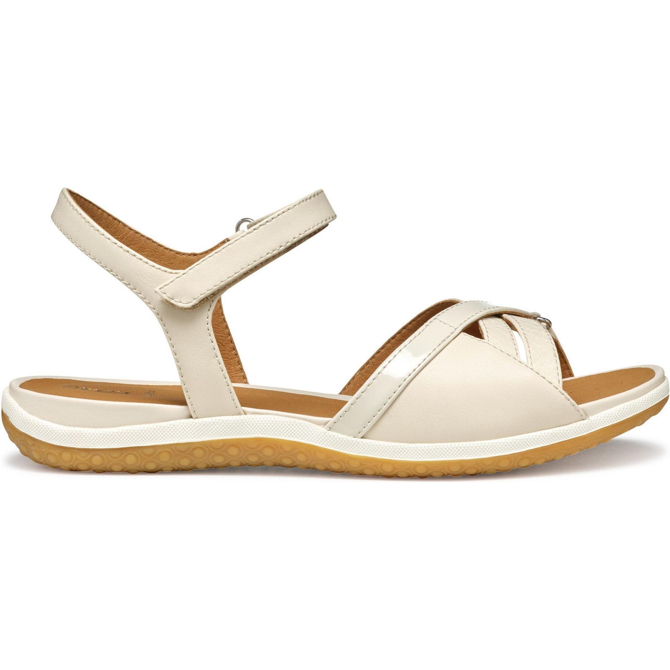 Geox, Damen, Sandalen, S.Vega B, Braun, (40)