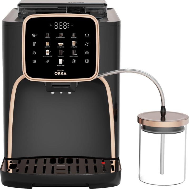 Produktbild Arzum OK0028-0400 Kaffeemaschine Bronze mit Milchbehälter