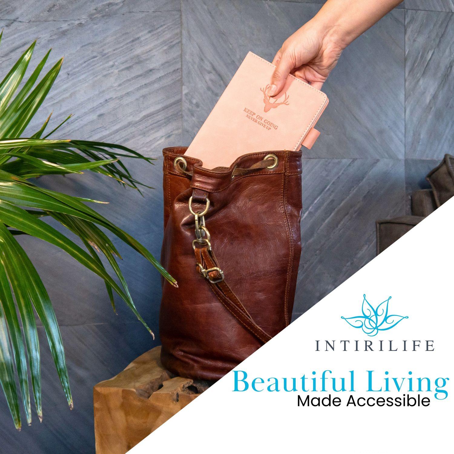 Thumbnail - Intirilife, Heft + Block, Notizbuch mit Stiftehalter (A5, Liniert, Harter Einband)