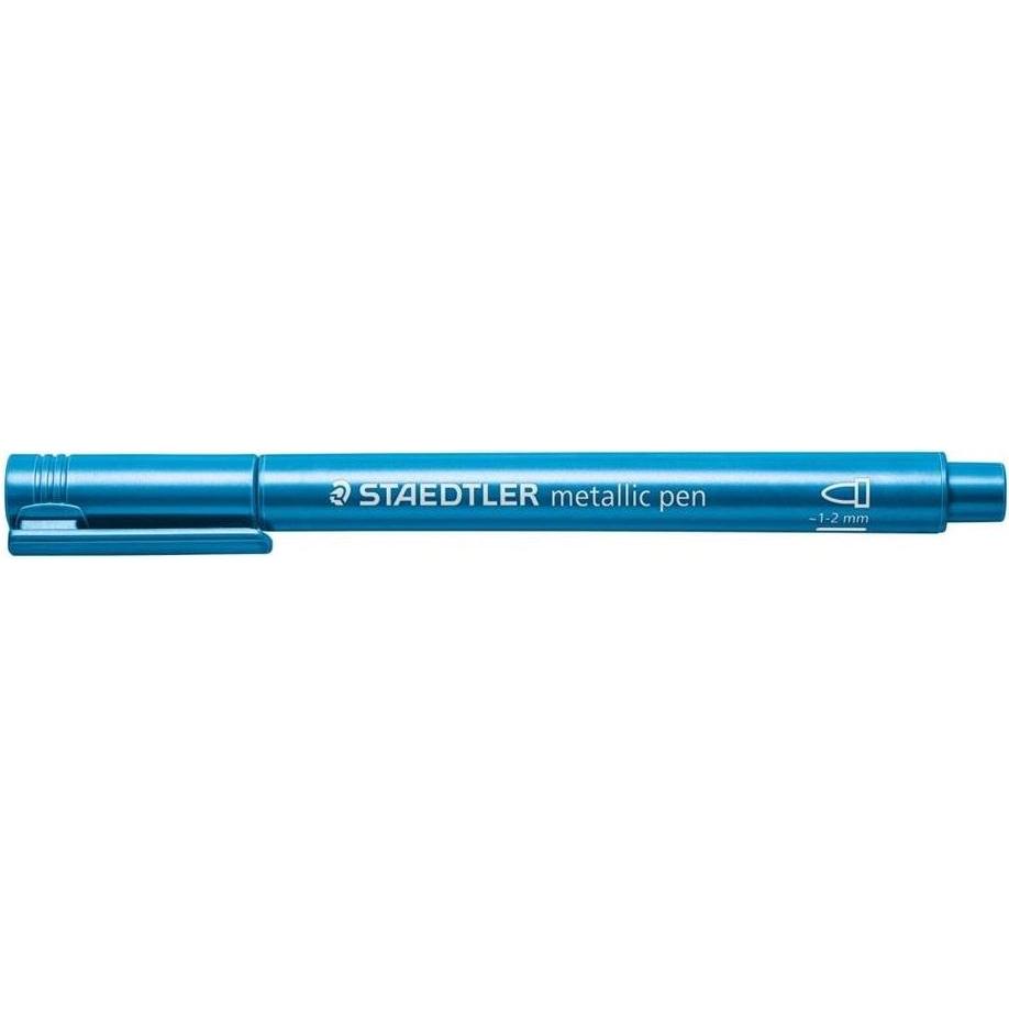Staedtler Metallicmarker M blau (10 Stück) (10x) (8323-373)