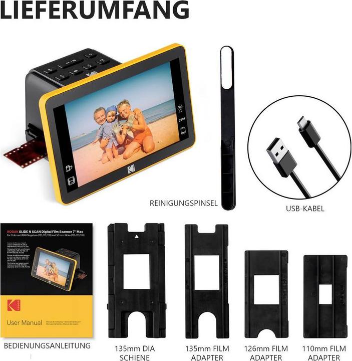 Actual product image Kodak Slide N Scan Max (HDMI, USB)