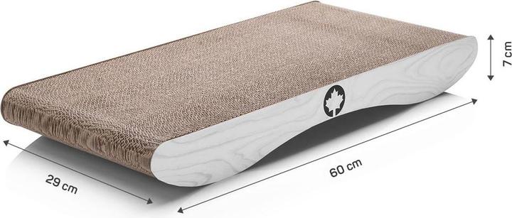 Productafbeelding CanadianCat Comet L krabplank, lichtgrijs (7 cm, Dgrey)