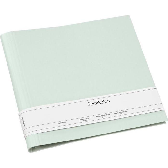 Semikolon, Fotoalbum, FOTORINGBUCH 35x32 MOSS LEER (32 x 35 cm)