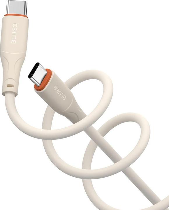 BlueO - Ape Lengend Cable - Type-C to Type-C, Fast Charging, 1.5m - Orange (1.50 m)