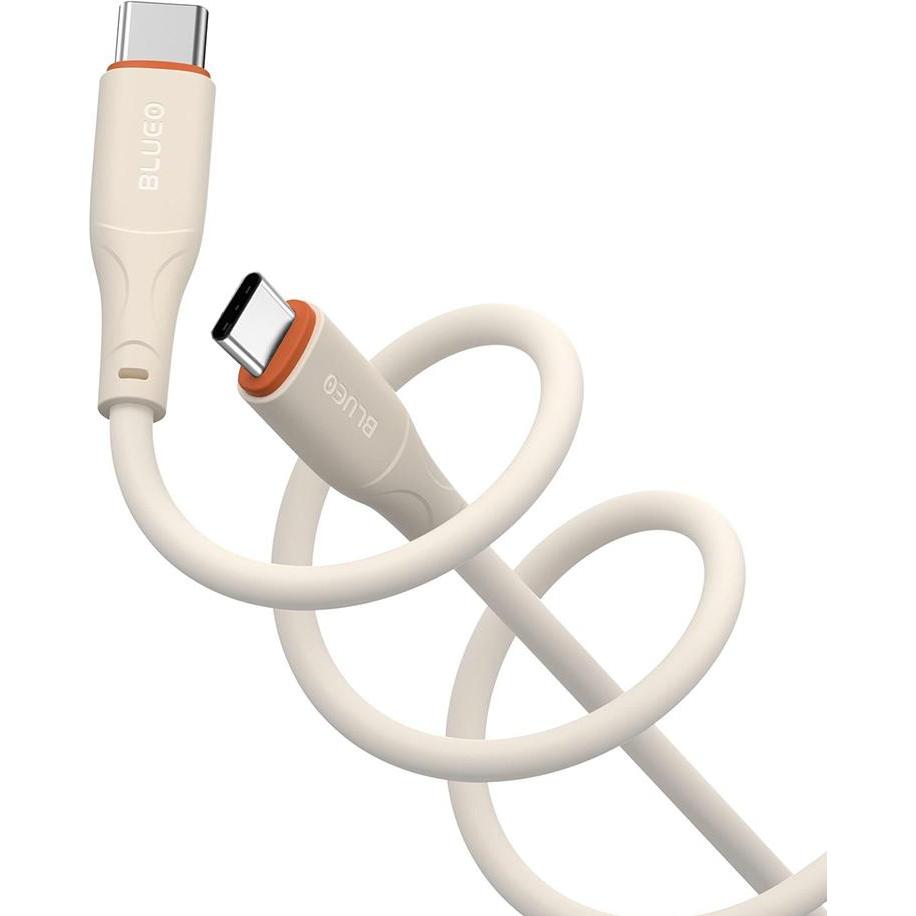 Blueo - Ape Lengend Cable - Type-C to Type-C, Fast Charging, 1.5m - Orange (1.50 m), Cavo USB