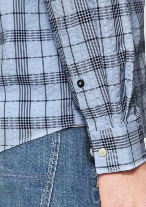 Image du produit S.Oliver Hemd Regular Fit: Kariertes Baumwollhemd aus Seersucker (XL)