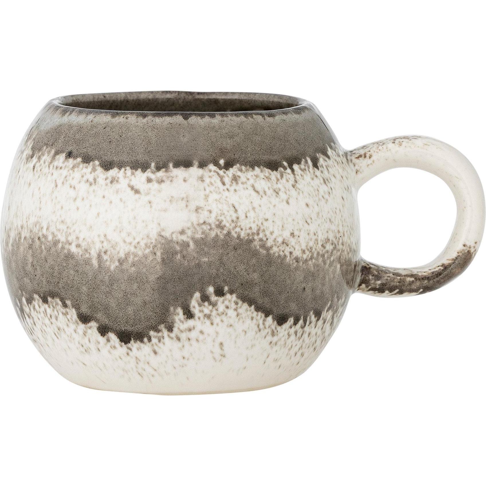 Bloomingville - Paula Mug - Grey - Stoneware, Tazza, Grigio