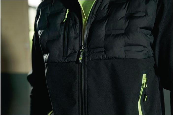 Image du produit U-Power Veste softshell SPOCK black carbon, taille 2XL (XXL)