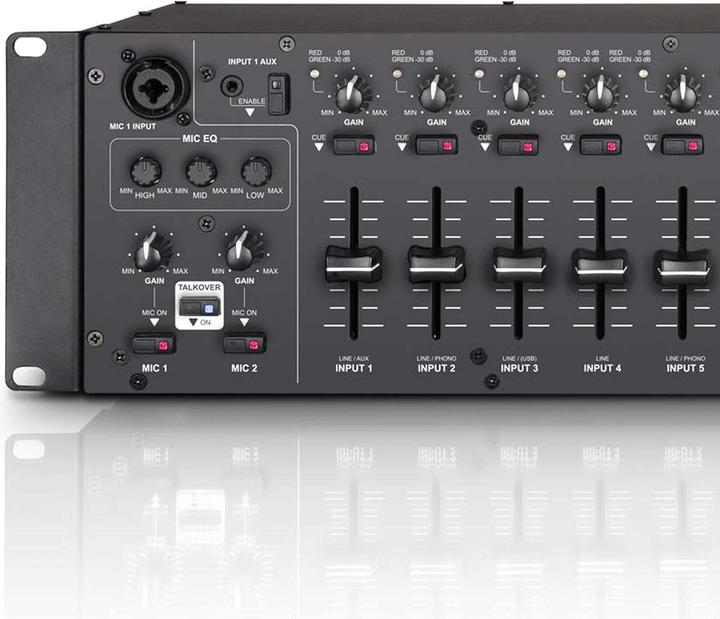 Produktbild LD Systems ZONE 624 19" 4-Zonen