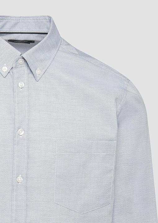 Image du produit S.Oliver Hemd Tailored Fit: Elastisches Baumwollhemd mit Strukturmuster (44)