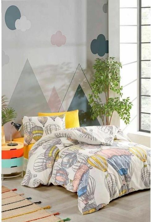 Produktbild BigBuy Bettbezug-Set Senf King size 3 Stücke (220 x 240 cm, 60 x 60 cm)