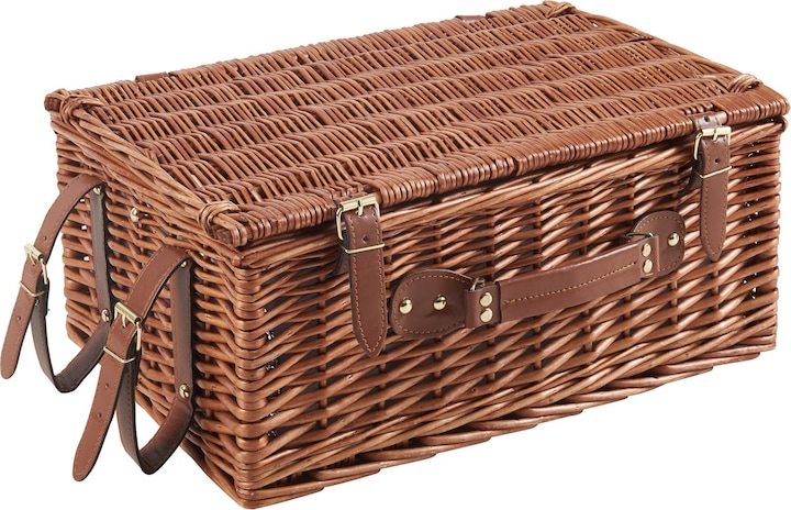 Actual product image Casa.Pro Picknickkorb Brindisi für 4 Personen Komplettset