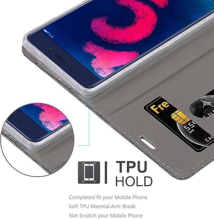 Produktbild Cadorabo Book Jeans Optik Cover (Honor V9 Play)